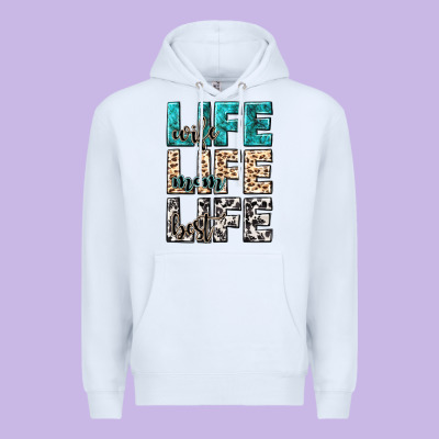 Wife Life Wife Mom Life Best Premium Hoodie Designed By Nancycooperartshop