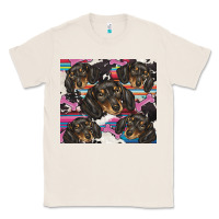 Natural dachshund Classic Tee - BarkalooDesign