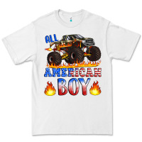 All American Boy Monster Truck Premium Tee | Teevron