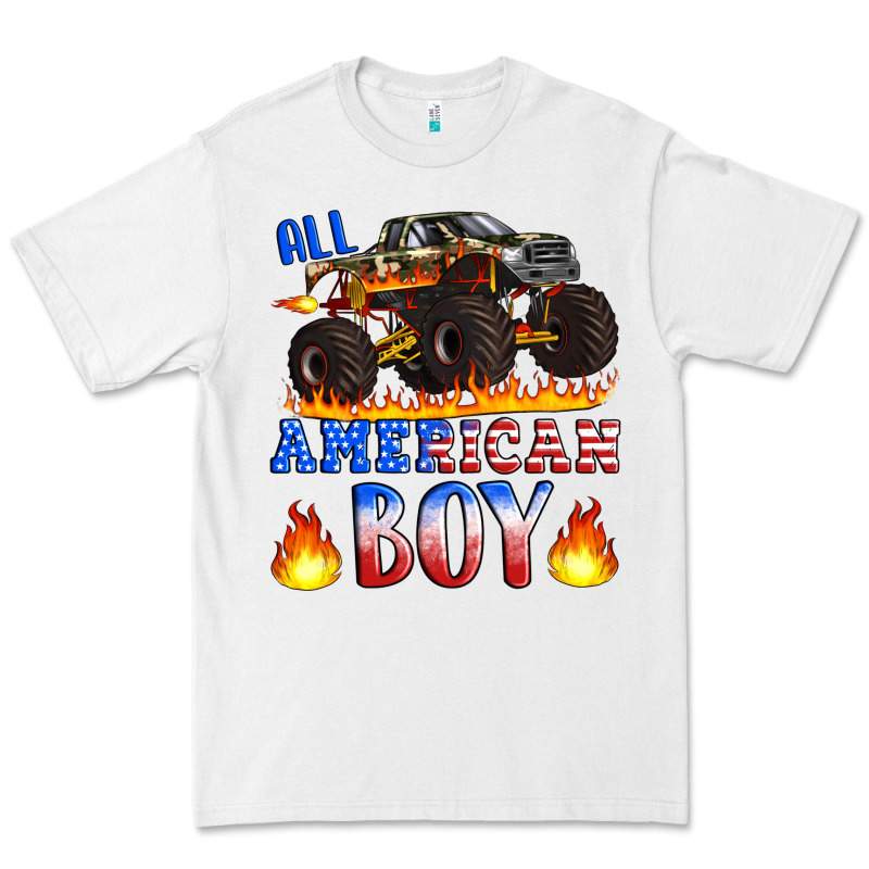 All American Boy Monster Truck Premium Tee by Artiststas | Teevron