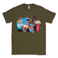 Army Green usa coffee cups Classic Tee - Zillion Design Studio