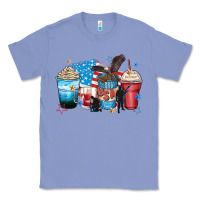 Colony Blue usa coffee cups Classic Tee - Zillion Design Studio
