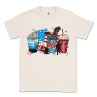 Natural usa coffee cups Classic Tee - Zillion Design Studio
