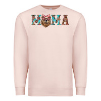 Pale Pink mama with bear Premium Sweatshirt - Artiststas
