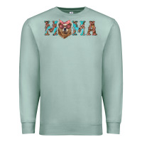 Seafoam mama with bear Premium Sweatshirt - Artiststas