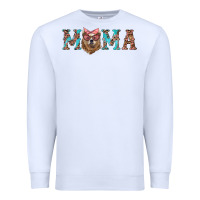 White mama with bear Premium Sweatshirt - Artiststas