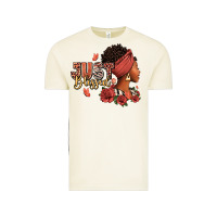 Vintage Arctic Just blessed afro woman with roses Vintage Tee - RanaPortraitStore