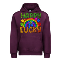 Mauve Wine Western Happy Go Lucky LGBTQ+ Urban Hoodie - BundleAndBundleShop