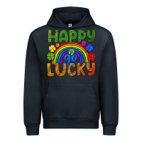 Navy Western Happy Go Lucky LGBTQ+ Urban Hoodie - BundleAndBundleShop