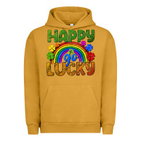 Pigment Peanut Butter Western Happy Go Lucky LGBTQ+ Urban Hoodie - BundleAndBundleShop