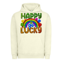 Pigment Pistachio Western Happy Go Lucky LGBTQ+ Urban Hoodie - BundleAndBundleShop
