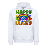 White Western Happy Go Lucky LGBTQ+ Urban Hoodie - BundleAndBundleShop