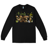 Black army wife Long Sleeve Tee - Zillion Design Studio