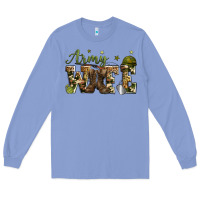 Colony Blue army wife Long Sleeve Tee - Zillion Design Studio