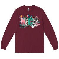 Burgundy nicu Long Sleeve Tee - AdoDesignShop