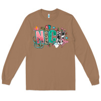 Toasted Coconut nicu Long Sleeve Tee - AdoDesignShop