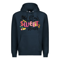 Navy my class is full of sweethearts Premium Hoodie - MaliasSmallBusiness