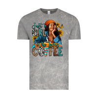 Just A Girl Who Loves Coffee Vintage Tee | Teevron