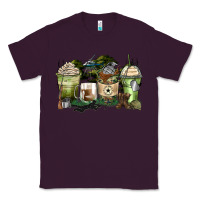 Plum veteran coffee cups Classic Tee - Zillion Design Studio