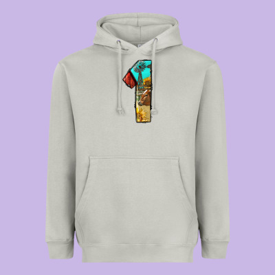 Farm Life Alphabet Numbers 1 Heavyweight Hoodie Designed By Bundleandbundleshop