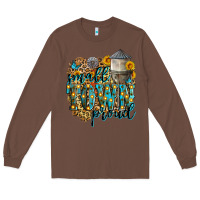 Chestnut small town proud Long Sleeve Tee - Zillion Design Studio