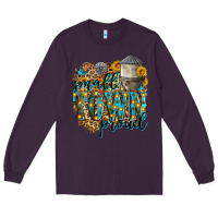 Plum small town proud Long Sleeve Tee - Zillion Design Studio