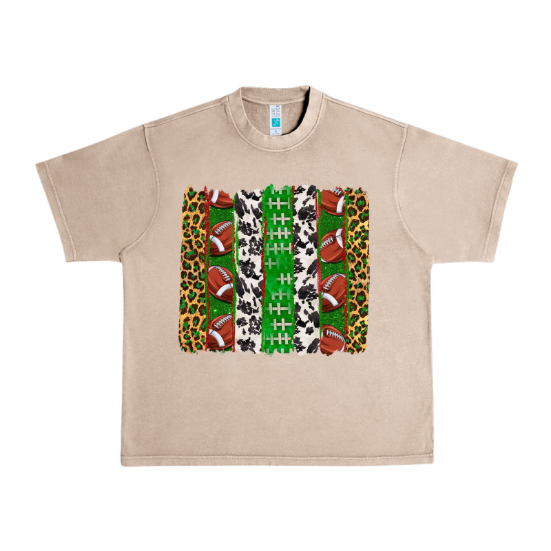 Football Brush Strokes Urban Heavy Tee by texasbilliewilder | Teevron