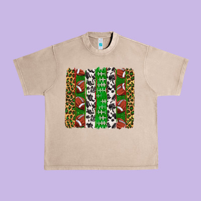 Urban Heavy Tee football brush strokes