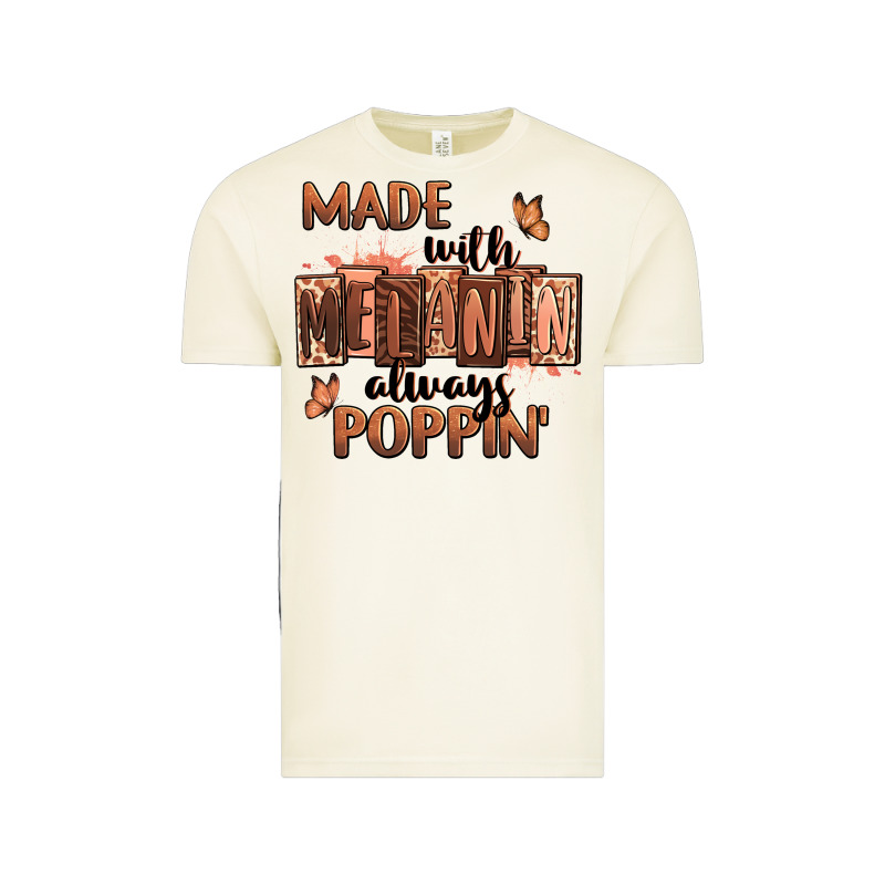 Made With Melanin Always Poppin' Vintage Tee by RanaPortraitStore | Teevron