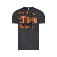 Vintage Black Made with melanin always poppin' Vintage Tee - RanaPortraitStore