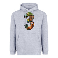 Heather Grey farm life alphabet numbers 3 Heavyweight Hoodie - BundleAndBundleShop