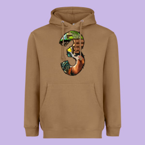 Farm Life Alphabet Numbers 3 Heavyweight Hoodie Designed By Bundleandbundleshop