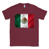 Burgundy mexican flag Classic Tee - CTS Tumbler Store