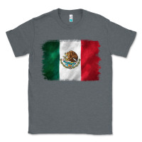 Charcoal Heather mexican flag Classic Tee - CTS Tumbler Store