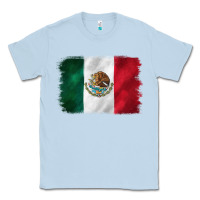 Dusty Blue mexican flag Classic Tee - CTS Tumbler Store