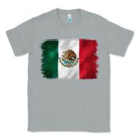 Heather Grey mexican flag Classic Tee - CTS Tumbler Store