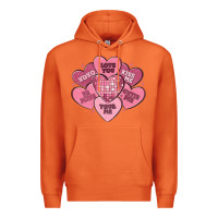 Carrot valentines conversation hearts Premium Hoodie - MaliasSmallBusiness