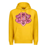 Lemon valentines conversation hearts Premium Hoodie - MaliasSmallBusiness