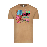 Vintage Camel Afro heels Vintage Tee - RanaPortraitStore
