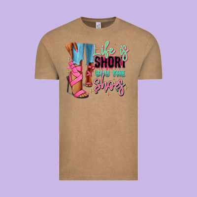 Vintage Tee Afro heels