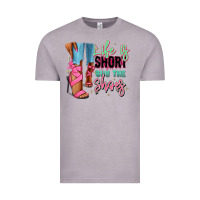 Vintage Zinc Afro heels Vintage Tee - RanaPortraitStore