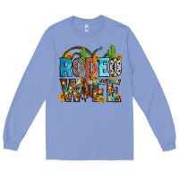 Colony Blue rodeo wife Long Sleeve Tee - Zillion Design Studio
