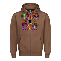 Chestnut trick or treat Zipper Hoodie - RacoonDesign