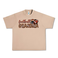 Burro football grandma with leopard Urban Heavy Tee - texasbilliewilder