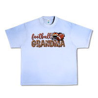 Grape Ice football grandma with leopard Urban Heavy Tee - texasbilliewilder