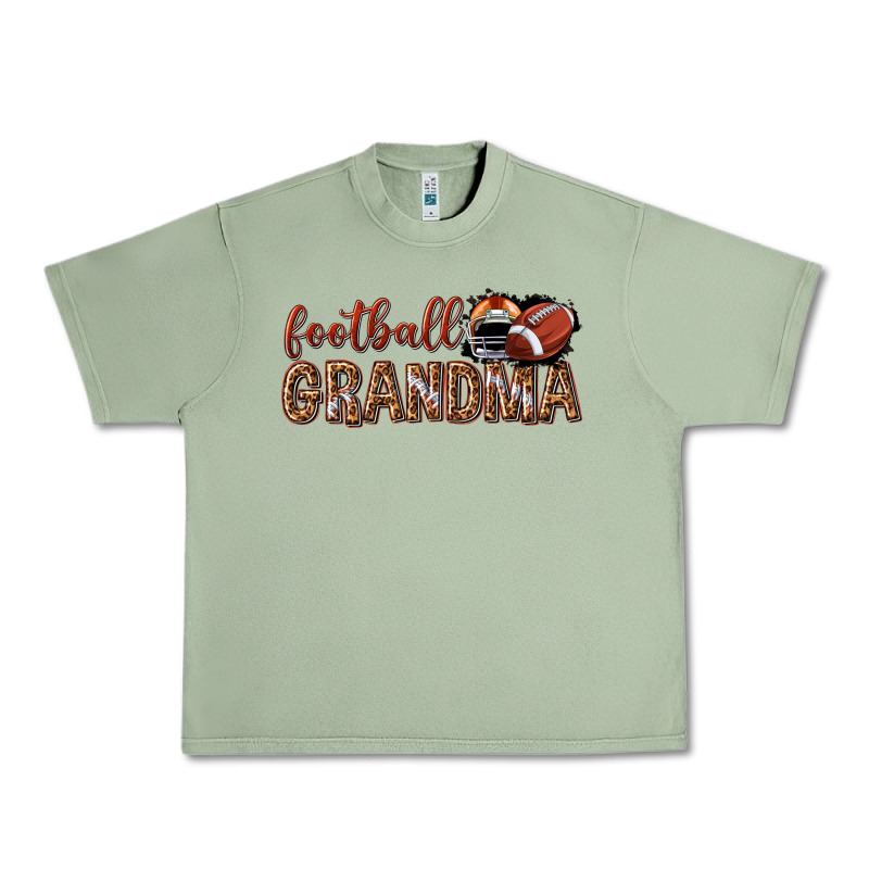 Football Grandma With Leopard Urban Heavy Tee by texasbilliewilder | Teevron