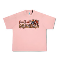 Salmon football grandma with leopard Urban Heavy Tee - texasbilliewilder