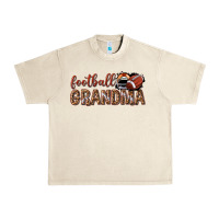 Sandshell football grandma with leopard Urban Heavy Tee - texasbilliewilder