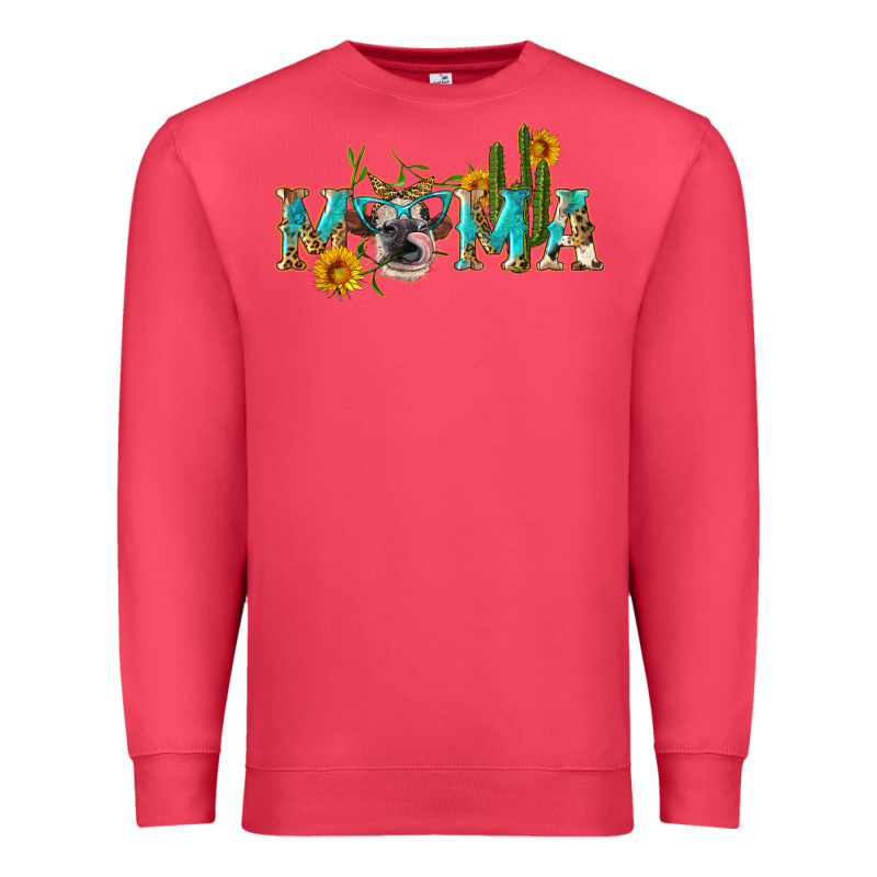 Western Mama Cow Premium Sweatshirt by Artiststas | Teevron