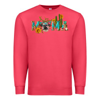 Cardinal western mama cow Premium Sweatshirt - Artiststas